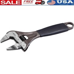 Adjustable Wrench Thin Type Large Mouth Monkey Wrench 38mm Wide Jaws Tool New