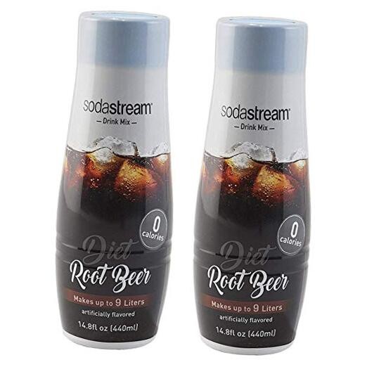 SodaStream Diet Root Beer 440ml - 2 Pack - 14.8 14.8 Fl Oz - Pack of 2 gallery