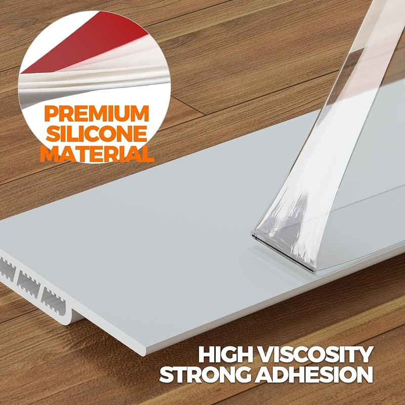Highly Efficient Door Draft Stopper - Save Money and Energy - Quick Installation gallery