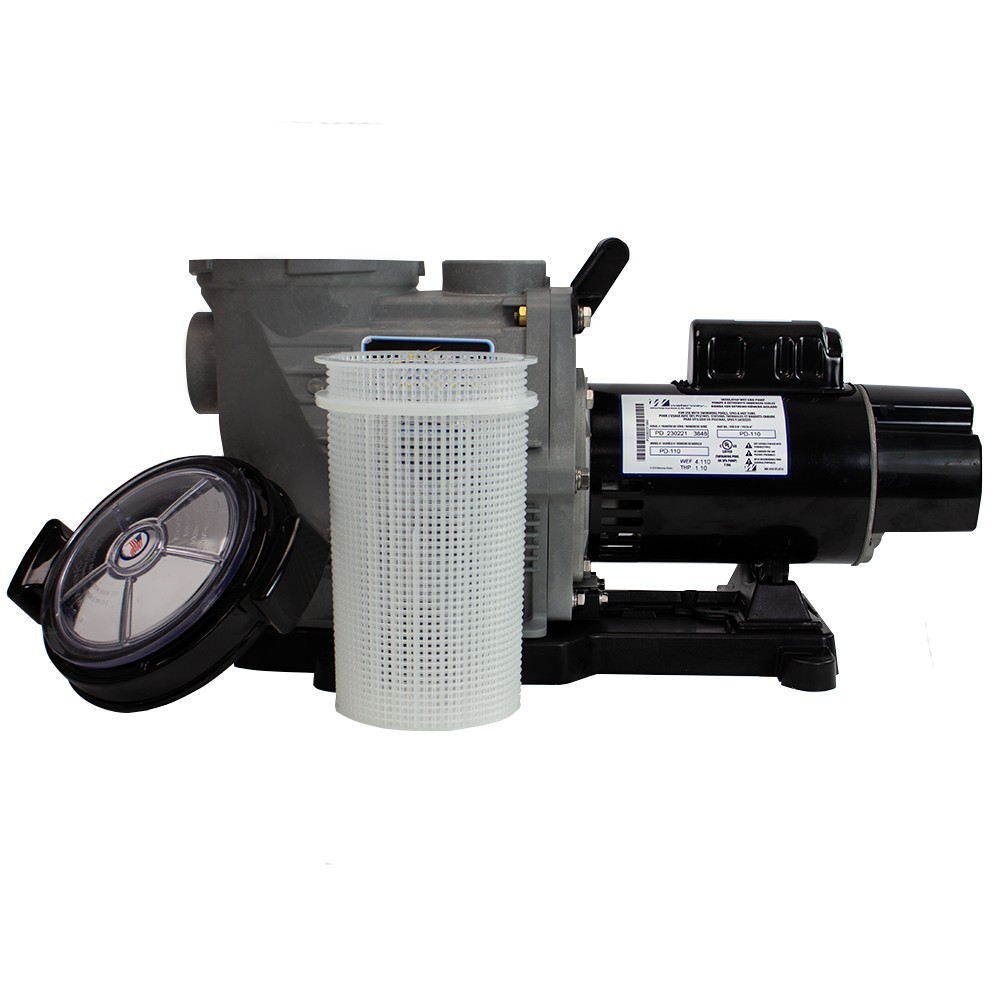 Waterway Power Defender 1.10 HP Single Speed In-Ground Swimming Pool Pump gallery