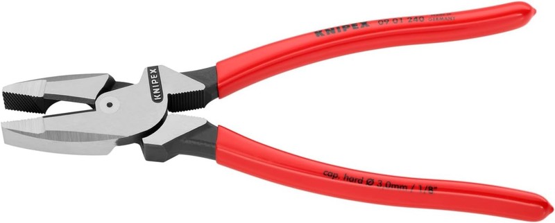 Knipex Tools High Leverage Lineman's Pliers 9.5" 09 01 240 BRAND NEW gallery