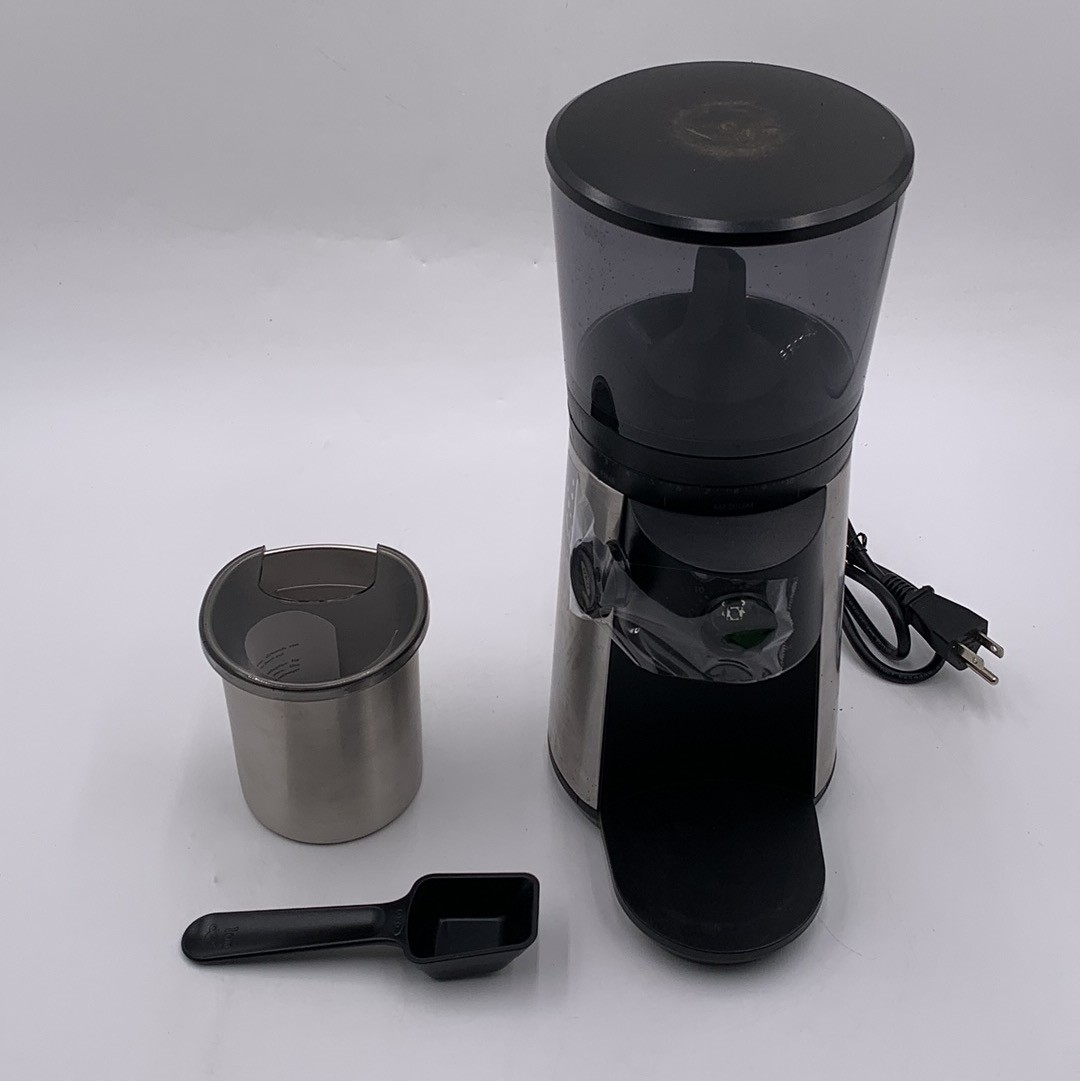 OXO Brew Conical Burr Coffee Grinder Silver Stainless Steel Burrs - AS IS gallery