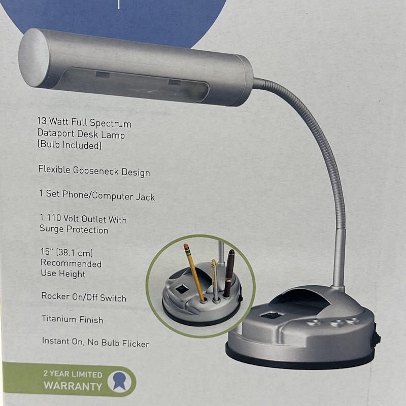 TENSOR 13W Full Spectrum Adjustable Gooseneck Desk Lamp FS136i-112 NEW gallery