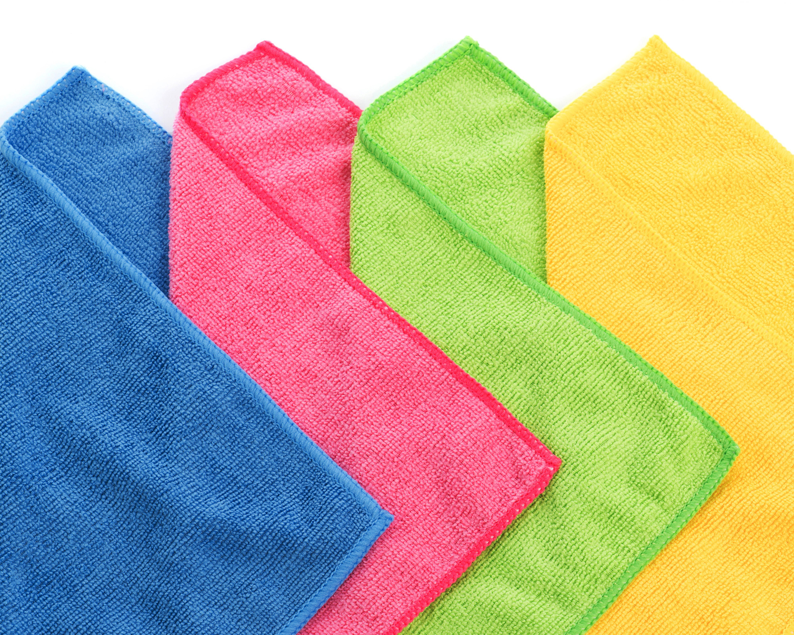 Microfiber Cleaning Cloth Towel Absorbent No Scratch Detailing Rags - Packs of 5 gallery