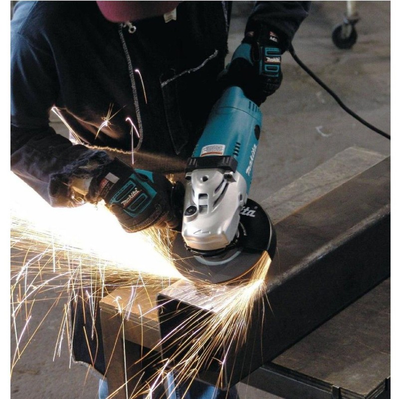 Makita 7 in. Trigger Switch 15 Amp Angle Grinder GA7021 New gallery