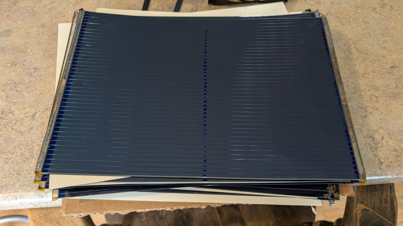 Uni-Solar Amorphous Flexible Solar Panels / Cells 7.5W ea 750W total Box of 48 gallery