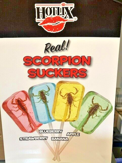 REAL SCORPION SCARY SUCKERS/GREAT FUN AT PARTIES +A SUPRISE GIFT. gallery