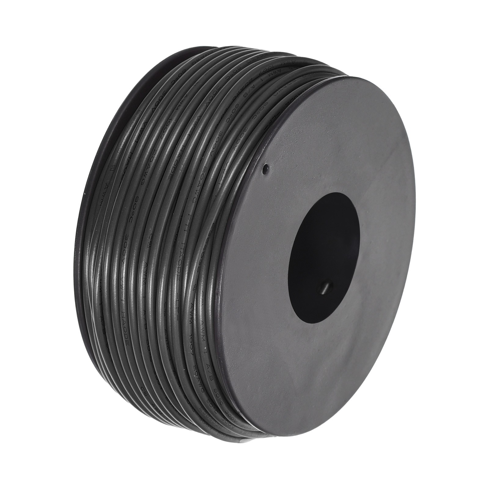 20AWG Stranded Wire Hookup 30M/100ft Black, Electrical Wire UL1007 Spool gallery