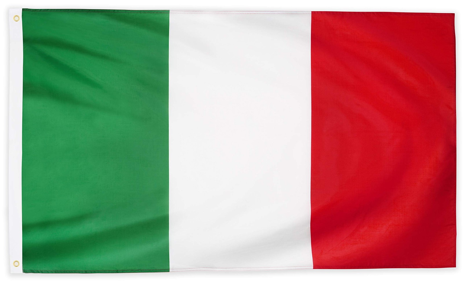 DANF Italy Flag 3x5 Ft Thick Polyester, Fade Resistant, Brass Grommets, Canvas H gallery