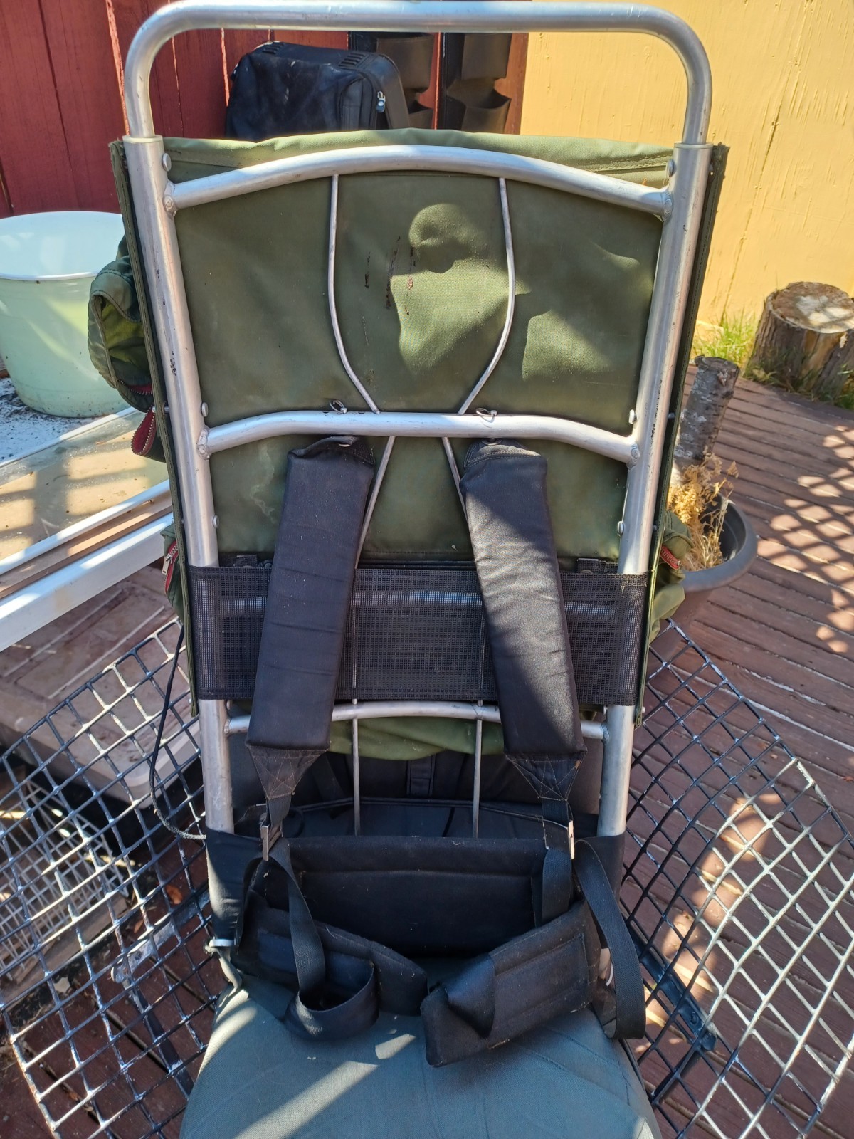 vintage kelty backpack with frame