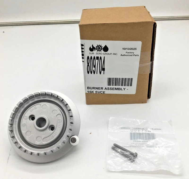 BRAND NEW OEM WOLF BURNER ASSEMBLY PART#809704 gallery
