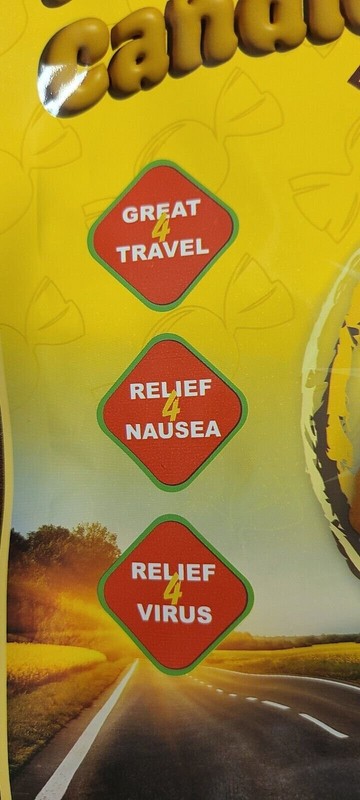 Ginger Hard Candy - Relief Nausea, Motion Sickness, Upset Stomach (2 Pack) gallery