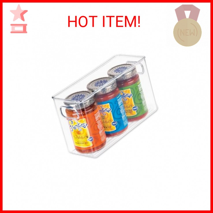 iDesign BPA-Free Plastic Pantry and Kitchen Storage, Freezer and Fridge Organize gallery