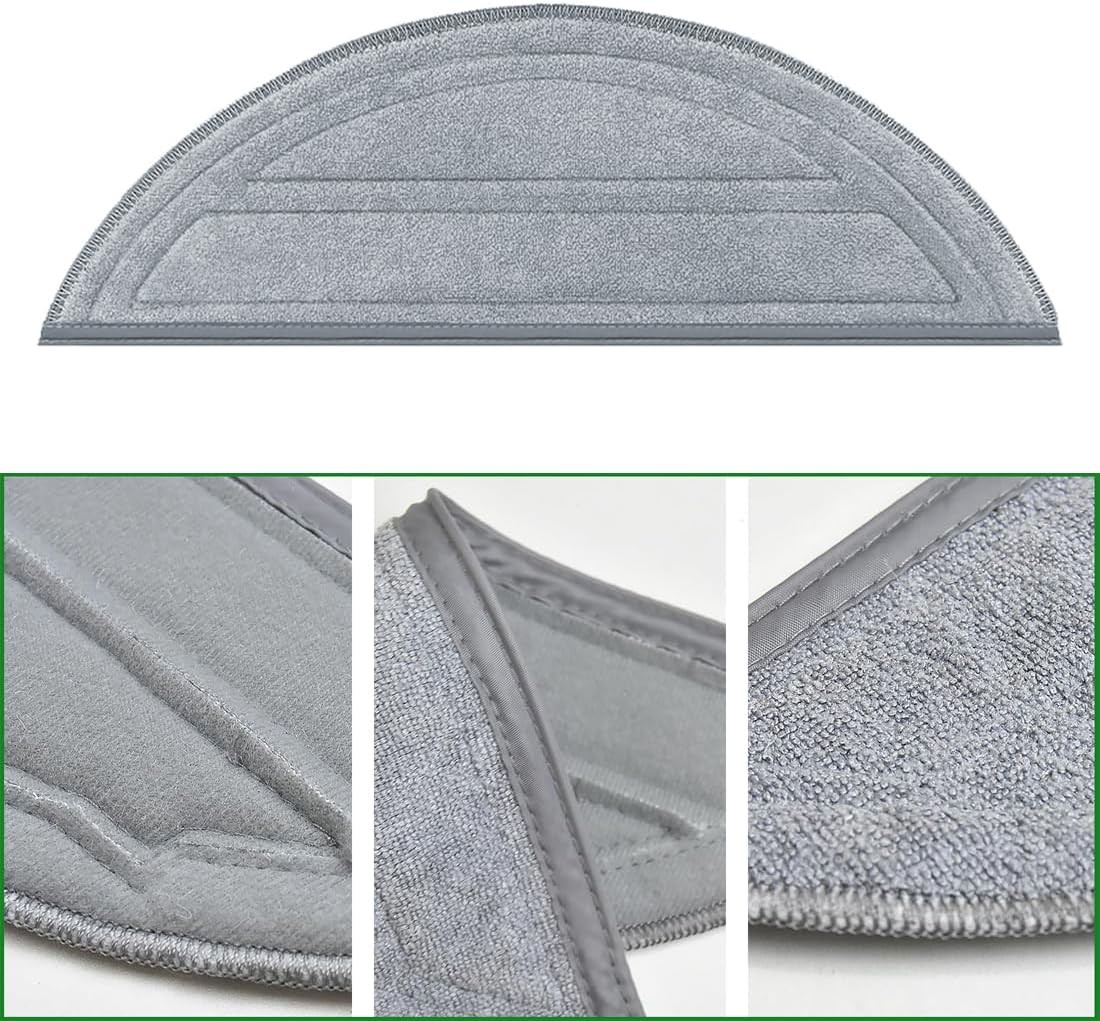 Mop Pads for Roborock Saros 10 Robot Vacuum Cleaner Roborock Saros 10 Mopping gallery