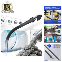 Versatile Lint Vacuum Cleaner Attachment – Protect Your Home from Dryer Fires