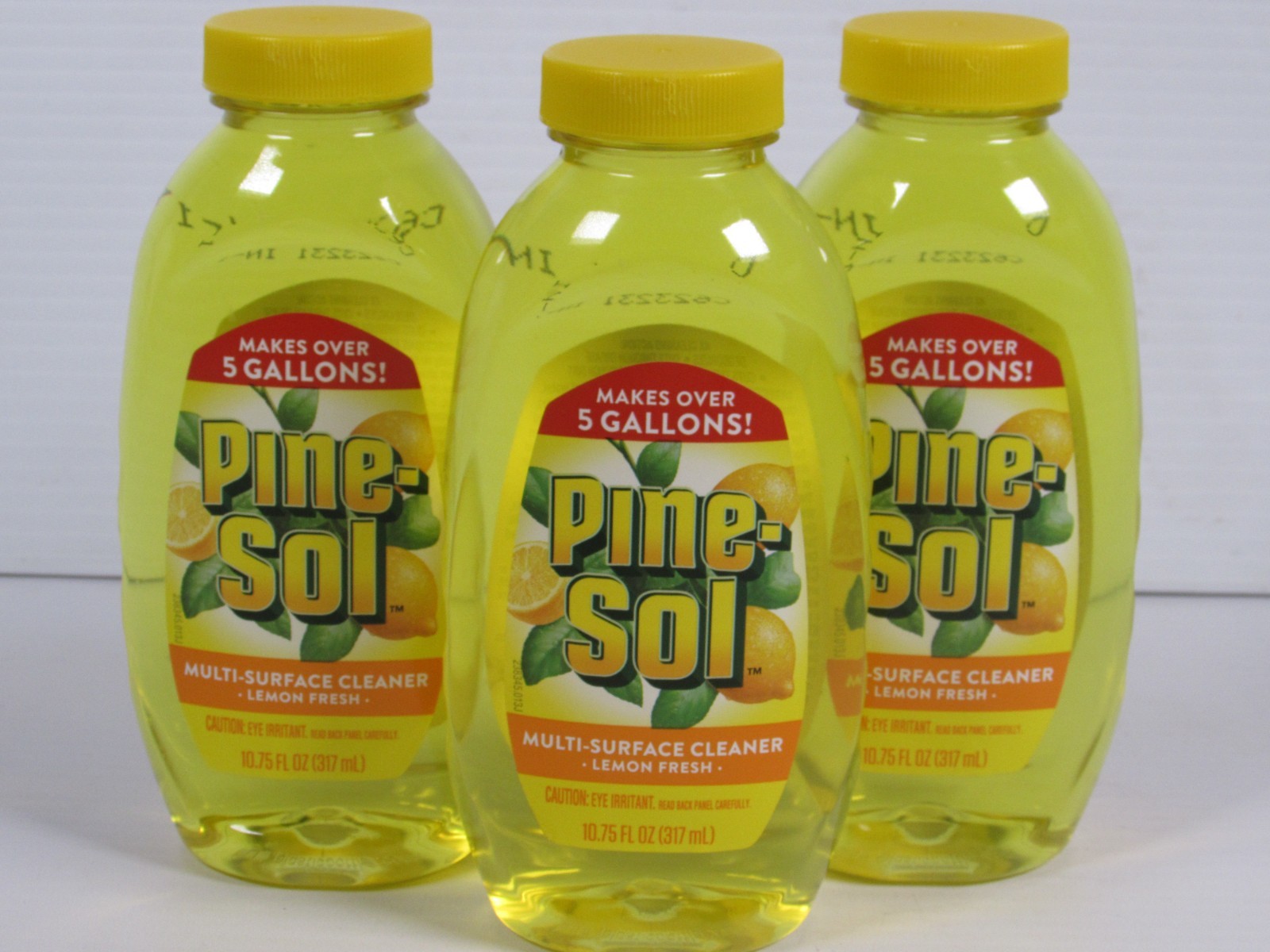 Pine-Sol Multi-Surface Cleaner Lemon Fresh Concentrate, Makes 5 Gal, Lot of 3 gallery