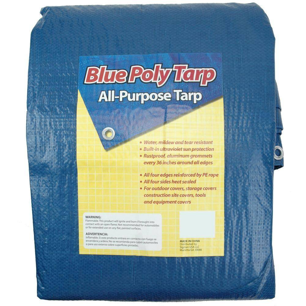 5 Ft. X 7 Ft. Blue Tarp gallery