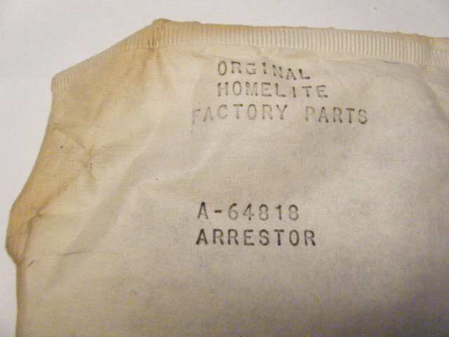 NEW HOMELITE SPARK ARRESTOR PART NUMBER A64818 FITS: VI-123, XL-102 gallery