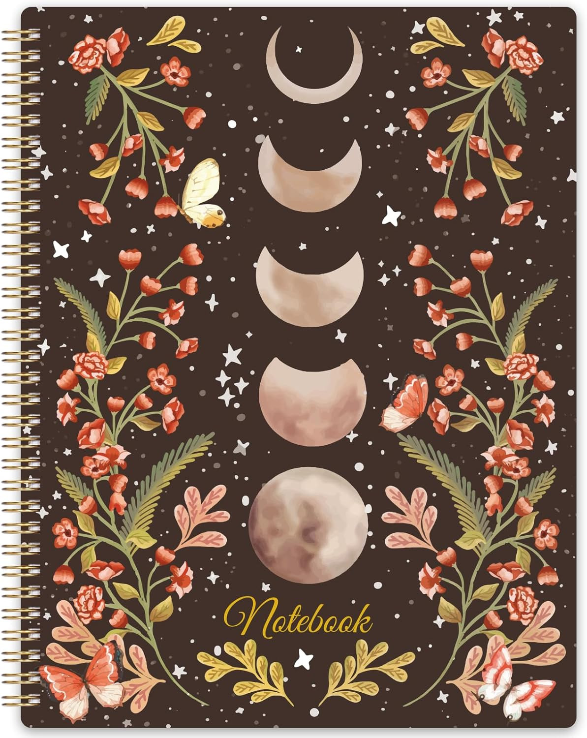 Spiral Notebook - Notebooks Spiral Bound with Back Pocket, Lined Journal Noteboo gallery