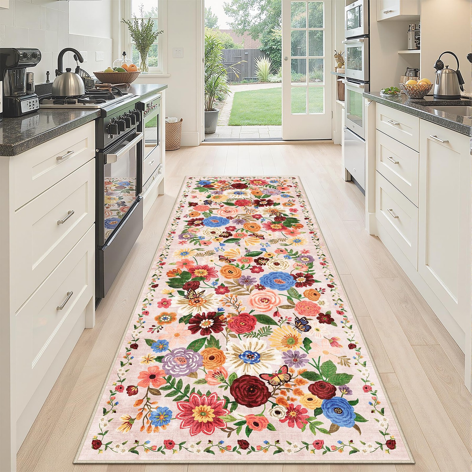 Runner Rug 2x6 Blush Beige, Kitchen 2' x 6' (Rectangular), Beige gallery