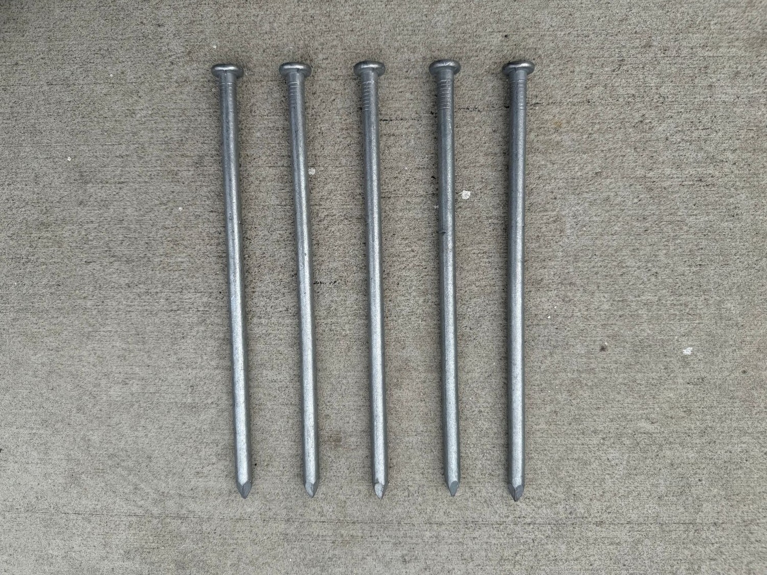 Landscape Spike Nails - Galvanized Timber Spikes gallery