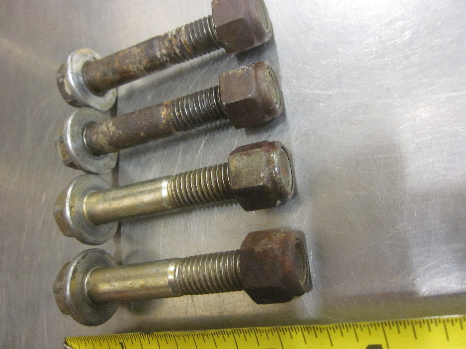 John Deere F620 Z-Trak Front Mower Wheel Motor Bolt Bolts 19M7817 M12x70 gallery