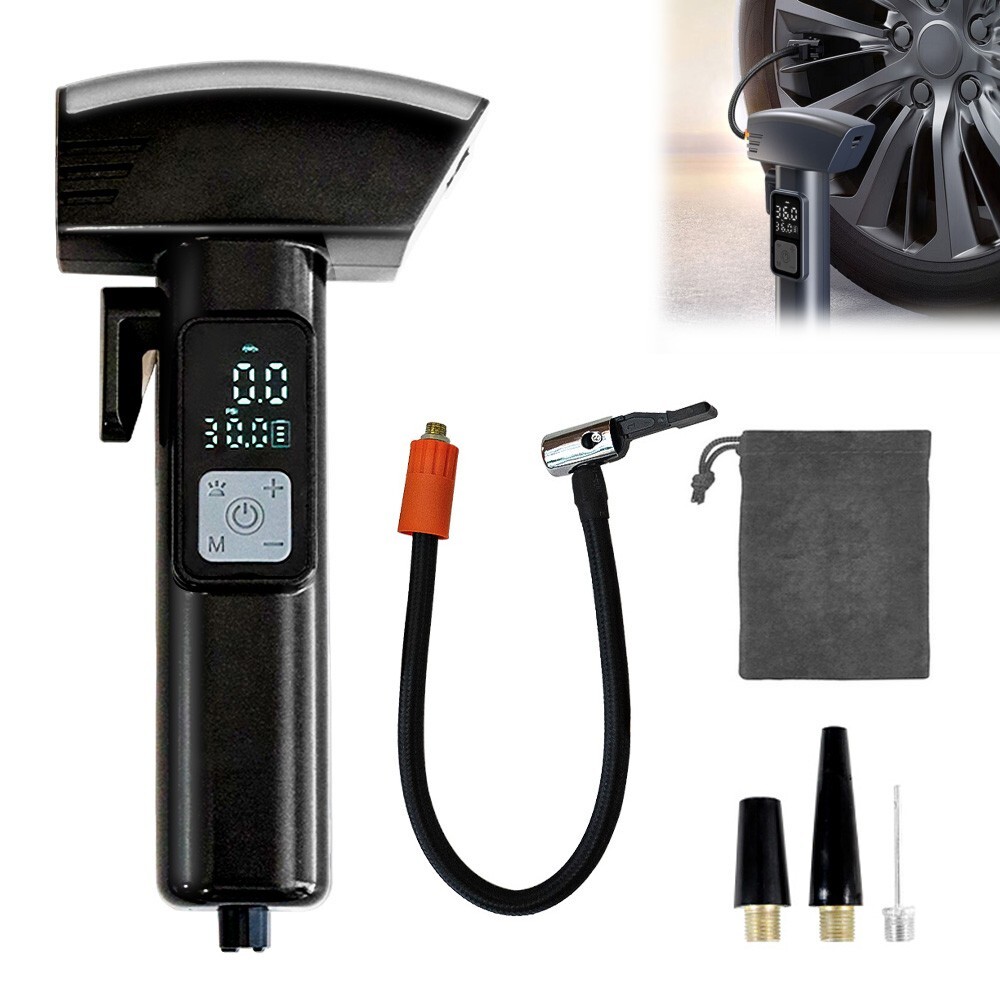 5 in 1 Portable Air Compressor for Car Air Tire Pump 150PSI 5V 20L/Min gallery