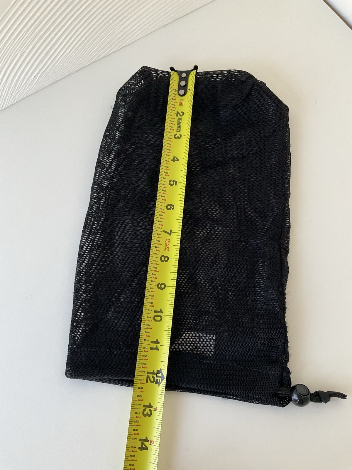Outdoor Research Mesh Ditty Bag L, Black Lightweight Drawstring Stuff Sack 3