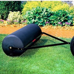 Brinly 18″x48″ Poly Lawn Roller/ Sweeper. Heavy duty 485 lbs capacity 54gal.