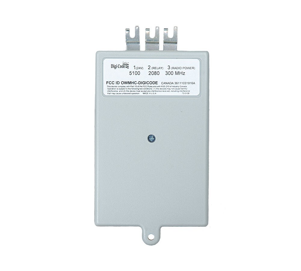 Digi-Code Receiver 5100 Multi-code Compatible 109020 Garage Gate Opener Receiver gallery