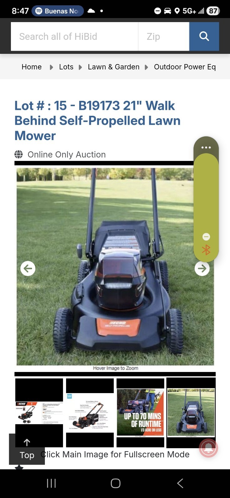 Echo Lawn Mower gallery