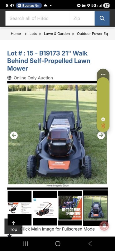 Echo Lawn Mower gallery