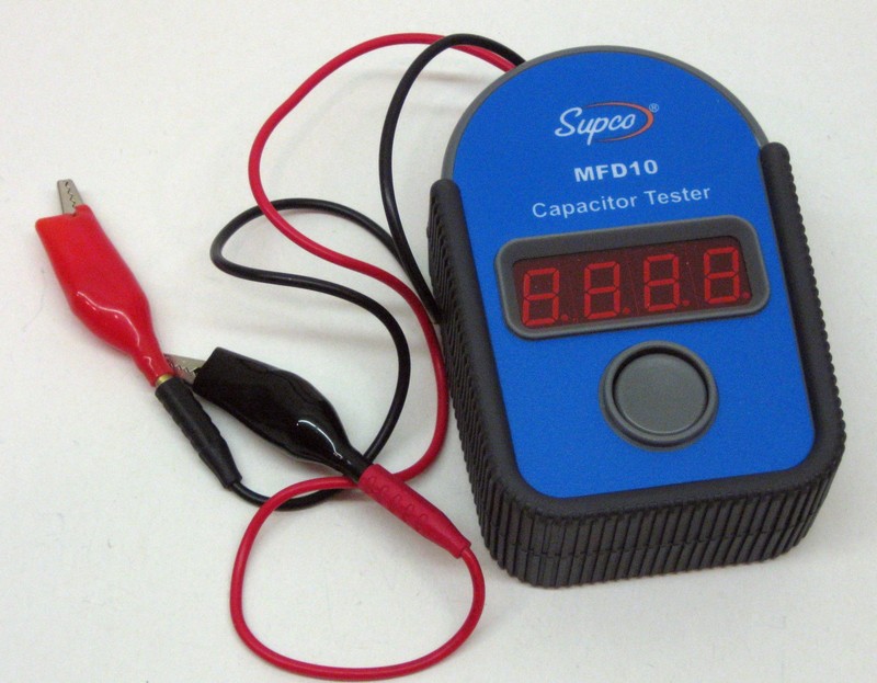 MFD10 Digital Capacitor Tester Meter .01 - 10000 mfd's SUPCO Sealed Unit Parts gallery