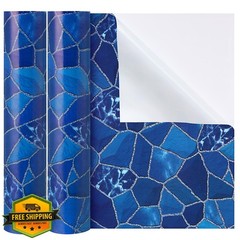 Nuanchu Self-Adhesive Vinyl Pool Liner Patch – Waterproof PVC Repair Sheet fo…