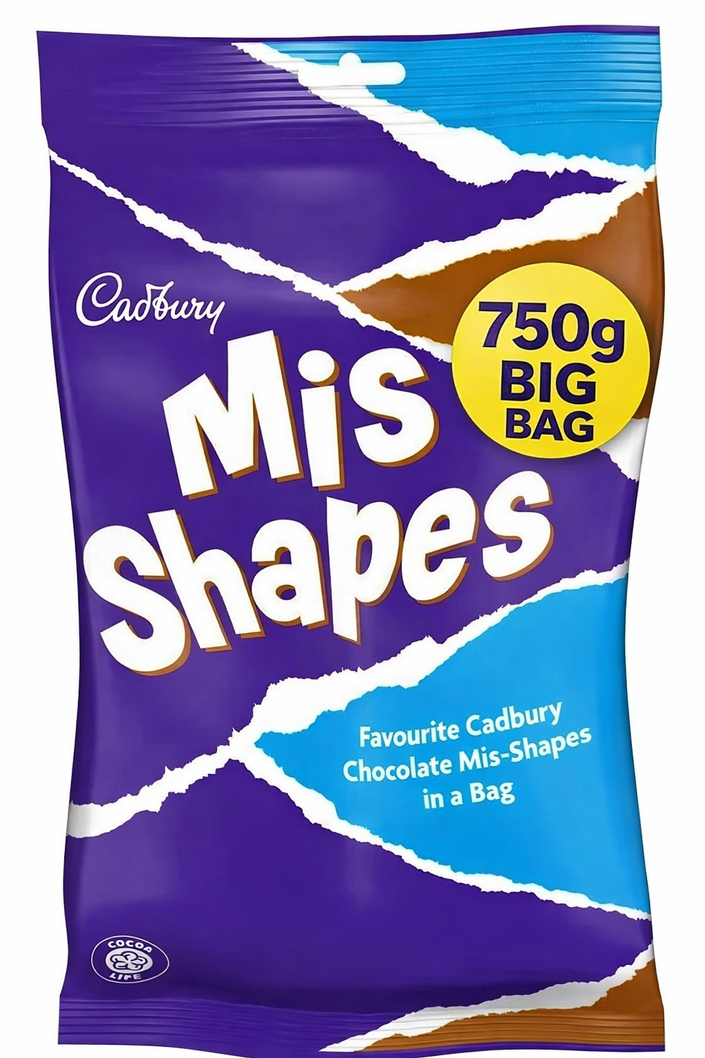 Cadbury Misshapes Assorted Chocolate Bag 750g Bulk Sharing Pack gallery