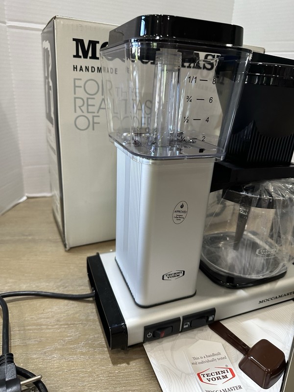 Technivorm MOCCAMASTER KBGV Coffee Maker Machine Matte Silver 53930 gallery