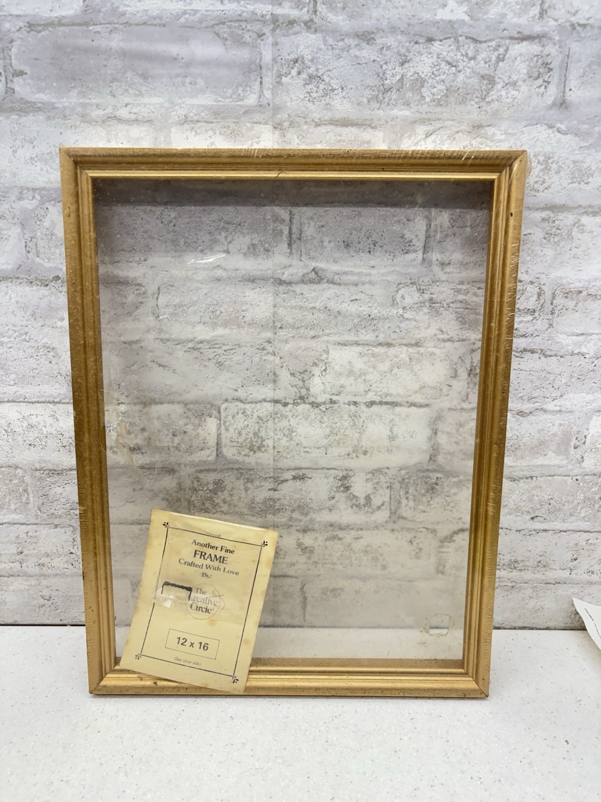 Creative Circle 12x16 Solid Wood Gold Color Picture Frame gallery