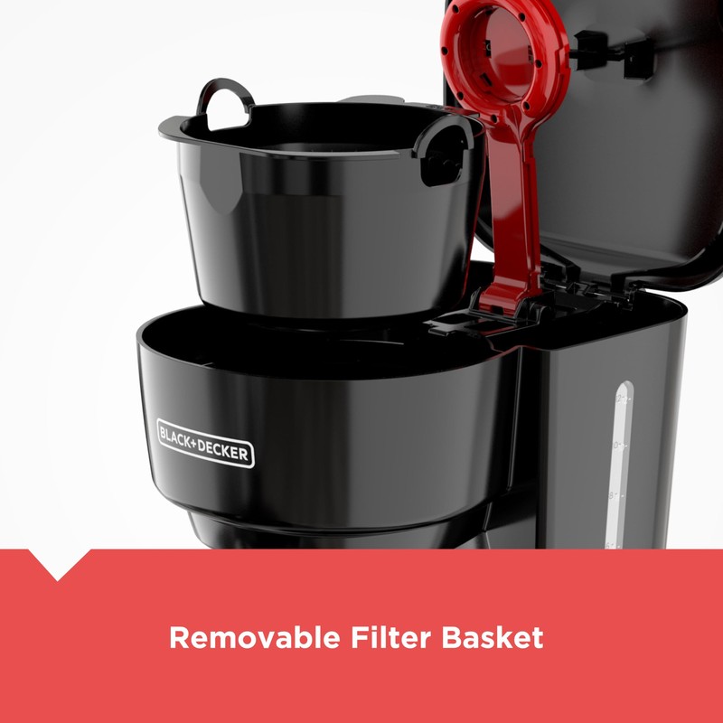 BLACK+DECKER 12-Cup Coffee Maker with Easy On/Off Switch, Easy Pour, Non-Drip... gallery