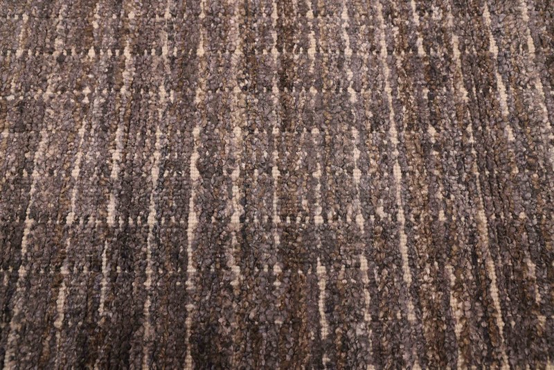 Traditional Dark Grey Hand loomed Oriental Carpet 8'6" x 11'6" Area Rug gallery