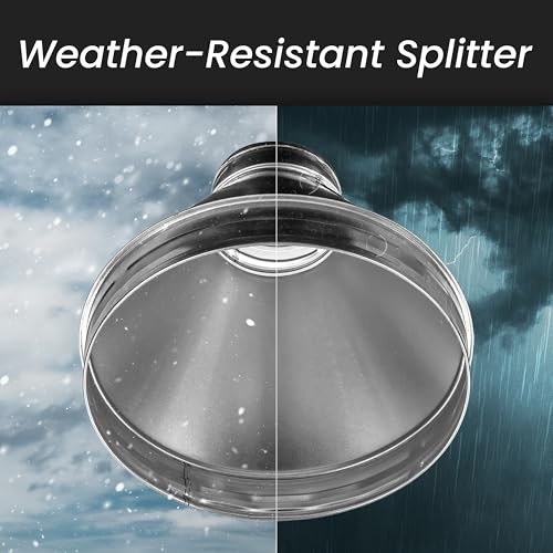 6" to 3" Inch Duct Reducer/Increaser – Metal 3 to 6 Inch / 80 to 150 mm gallery