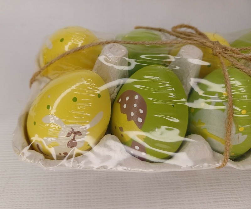 10 Plastic Decorated Easter Eggs Hanging Decorations gallery