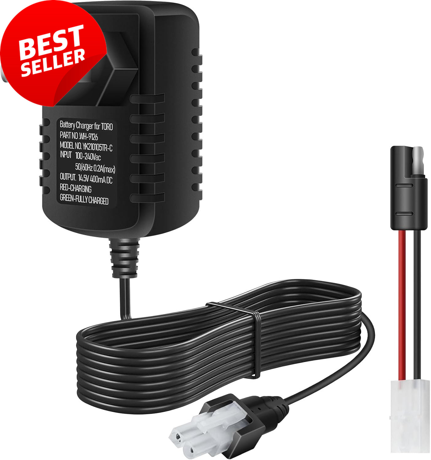 136-9126 Battery Charger, Compatible with Toro 22" Lawn Mower, 12V gallery