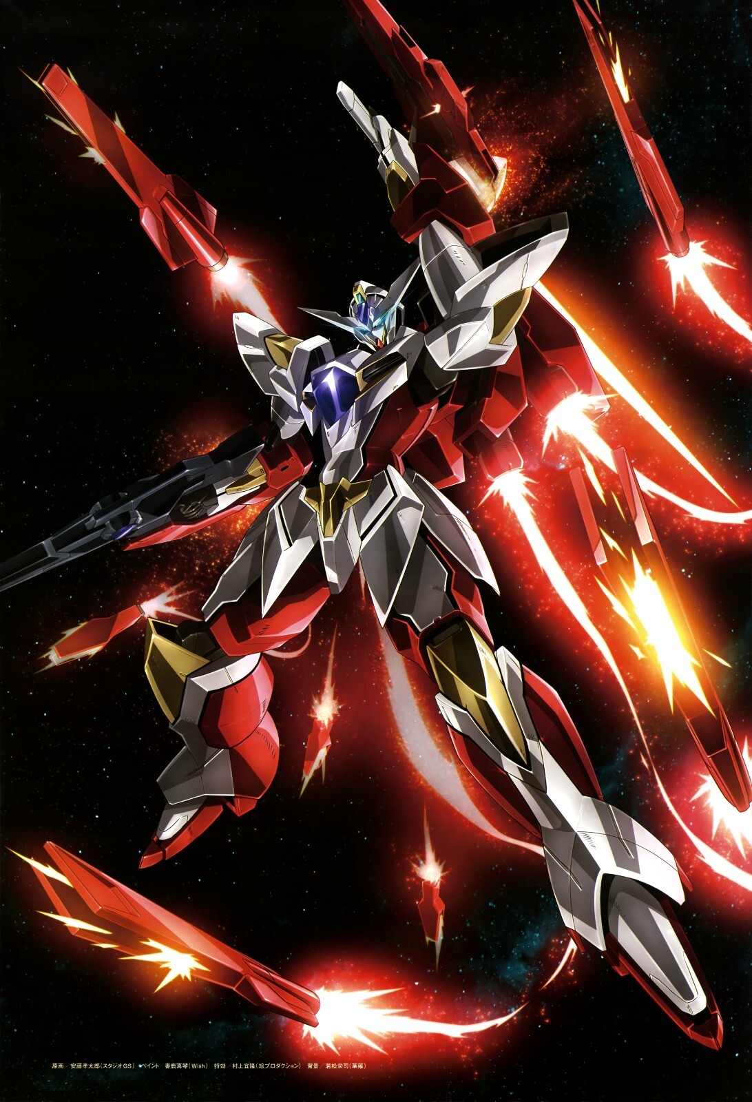 Mobile Suit Gundam 00 Anime Premium POSTER MADE IN USA - GUNM37 gallery