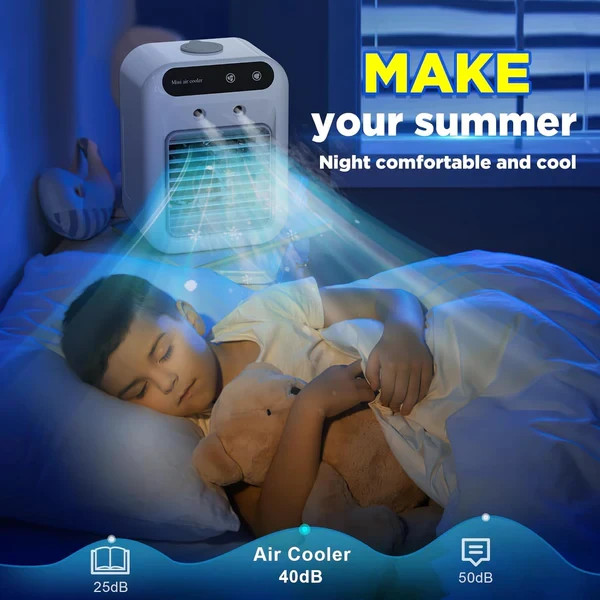 Portable Air Conditioner 3in1 Quiet AC Unit Air Cooler /Humidifier /Cooling Fans gallery