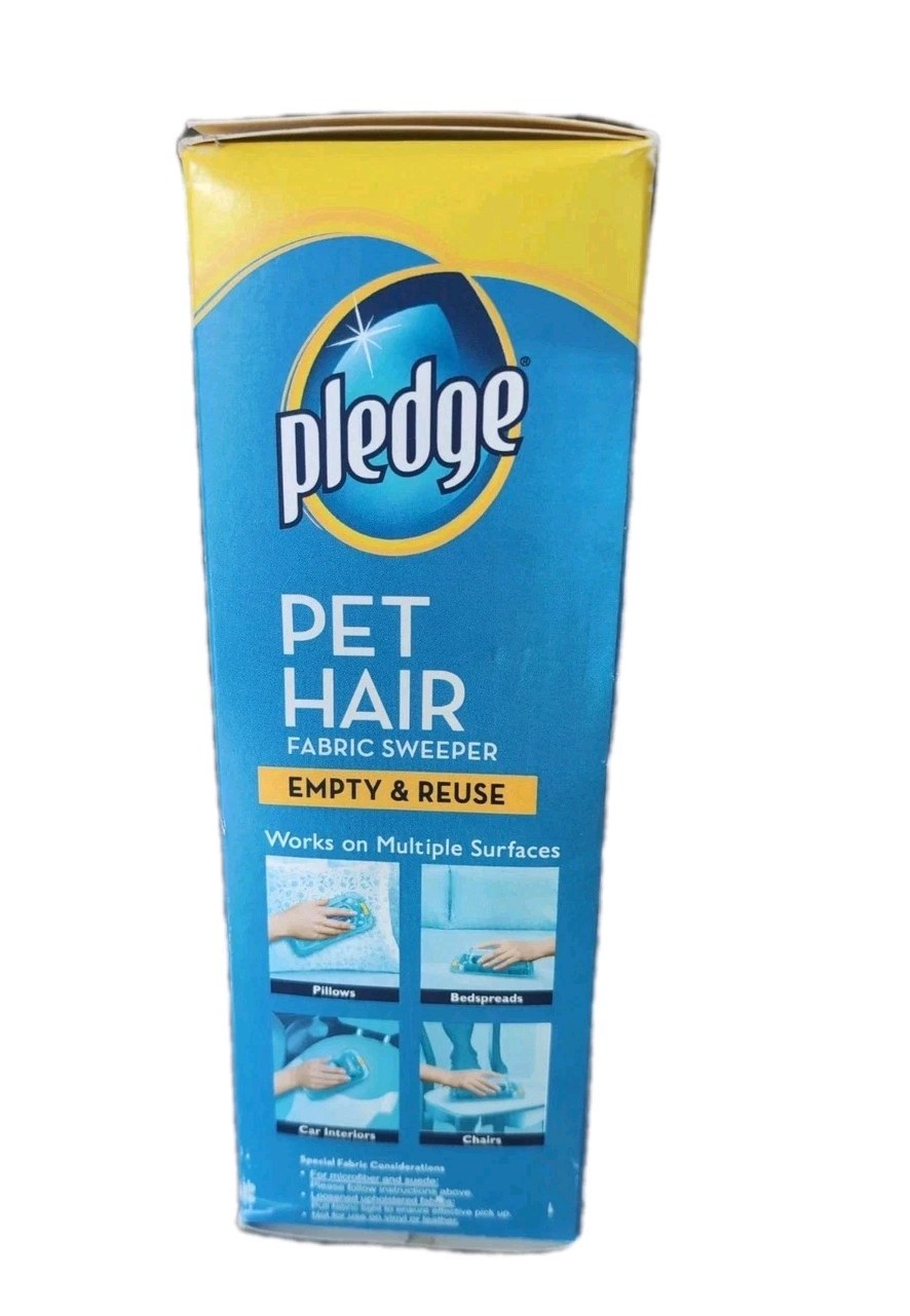 Pledge Fabric Sweeper Pet Hair Multi Use Reusable Traps Cat & Dog Fur Reuse NEW gallery