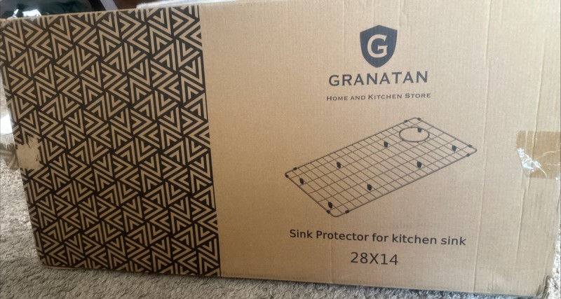 Granatan Kitchen Sink Stainless Steel Sink Protector 28-1/4" x 14-1/4"x 1-1/4" gallery