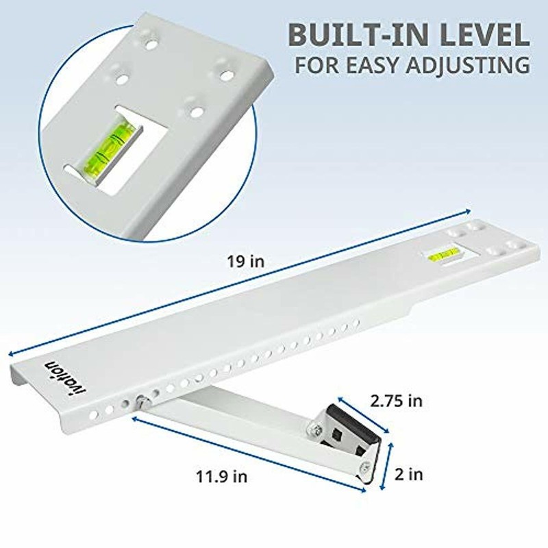 Ivation Universal Window Air Conditioner AC Support Bracket Up to 170 lbs 19 in gallery
