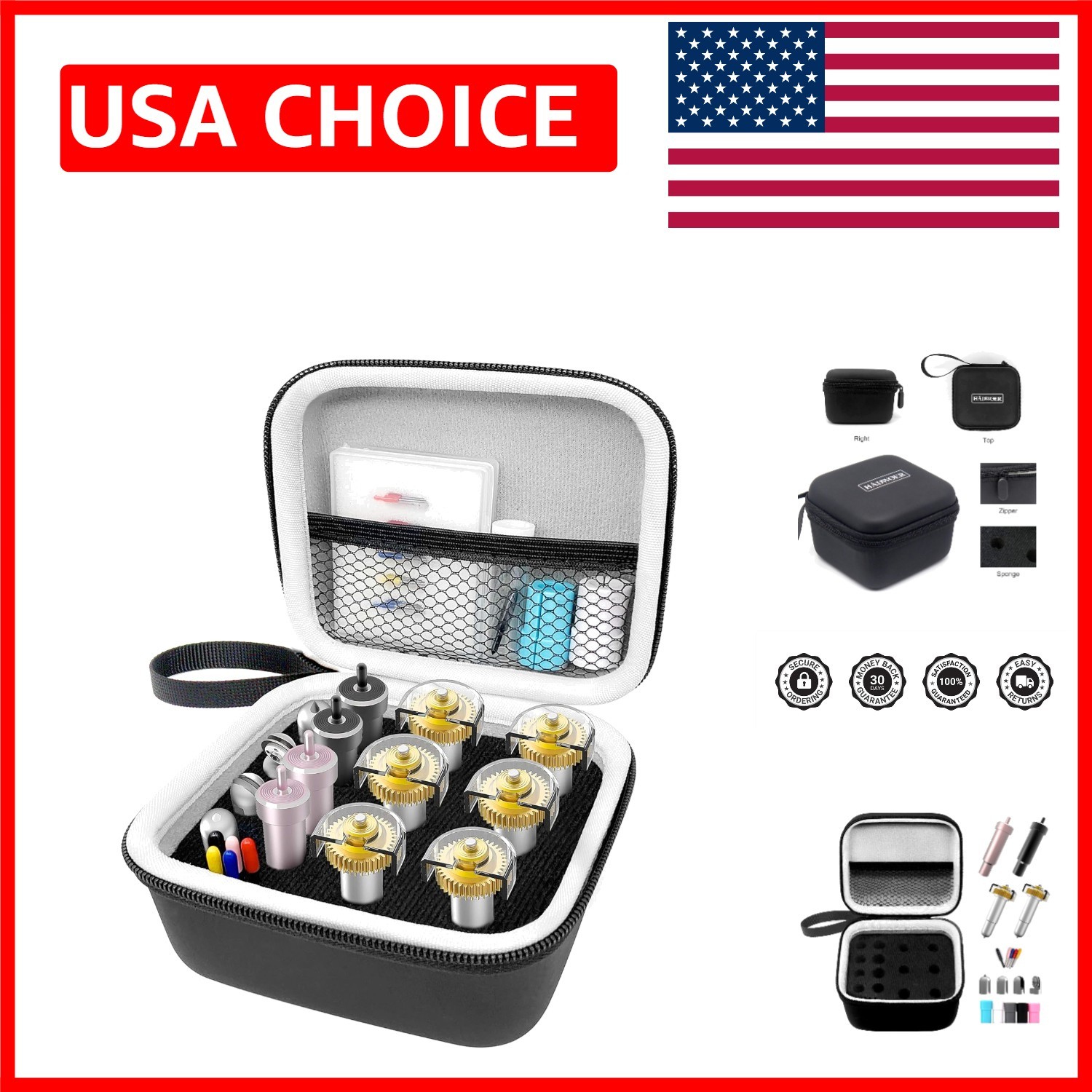 Versatile EVA Craft Tool Organizer with Removable Lanyard & Mesh Compartment gallery