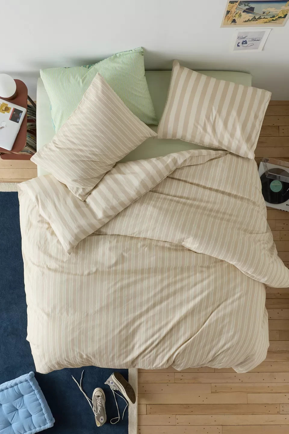 urban outfitters- Rowen Striped Patterned Reversible Duvet Cover gallery