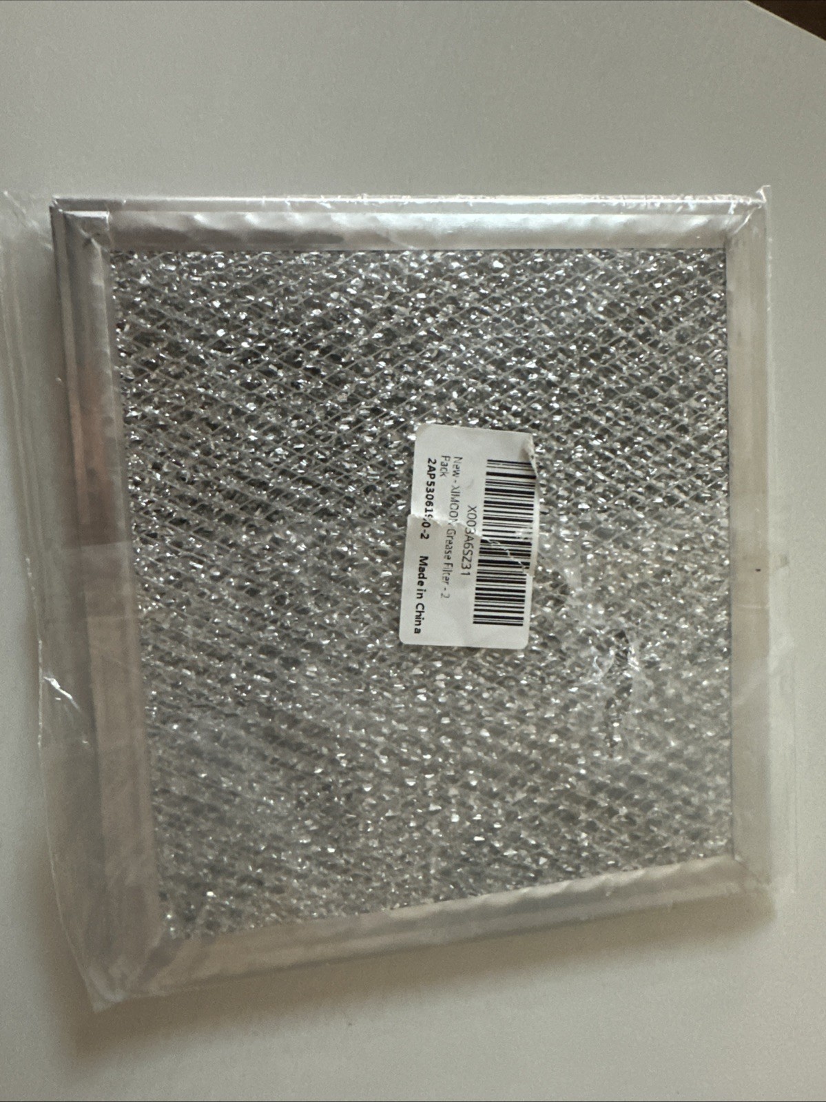 Aluminum Mesh Grease Filter for Range Hood/Microwave – Open Box, New pack of 2 gallery